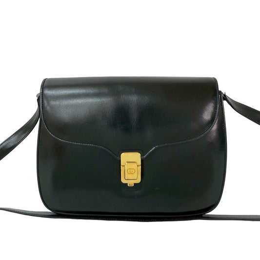 GUCCI Shoulder Bag Calfskin black