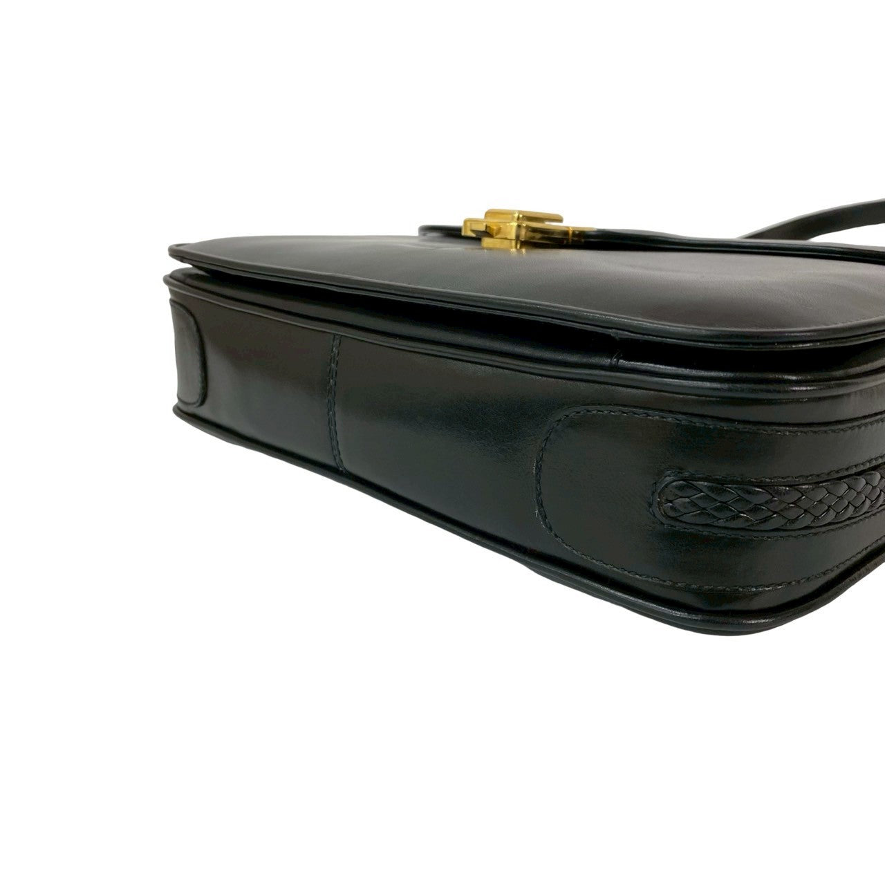 GUCCI Shoulder Bag Calfskin black
