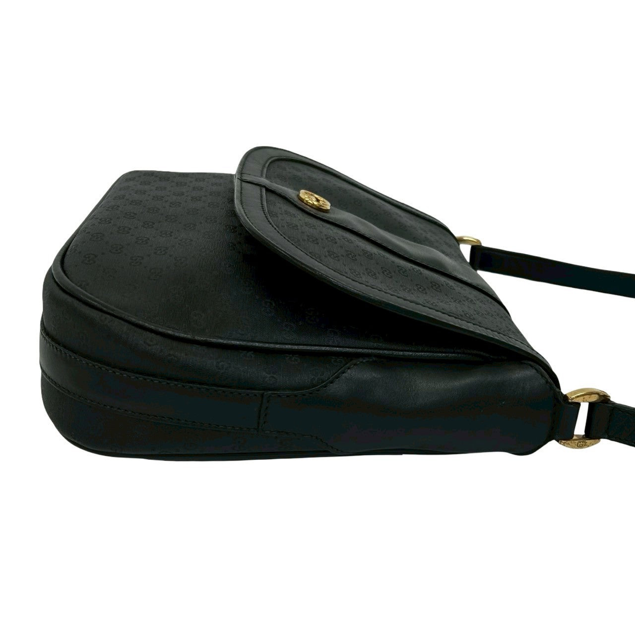 GUCCI Shoulder Bag leather black