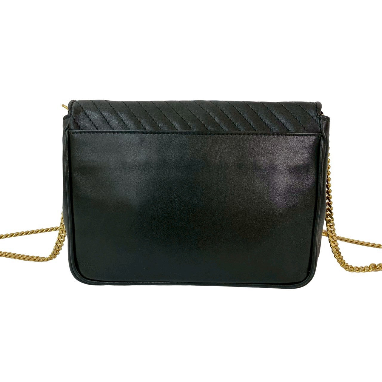 CELINE Shoulder Bag leather black