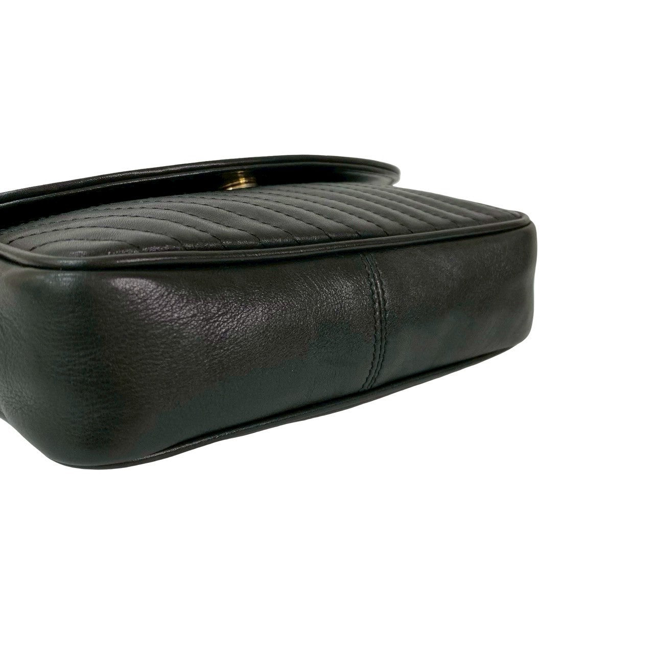 CELINE Shoulder Bag leather black