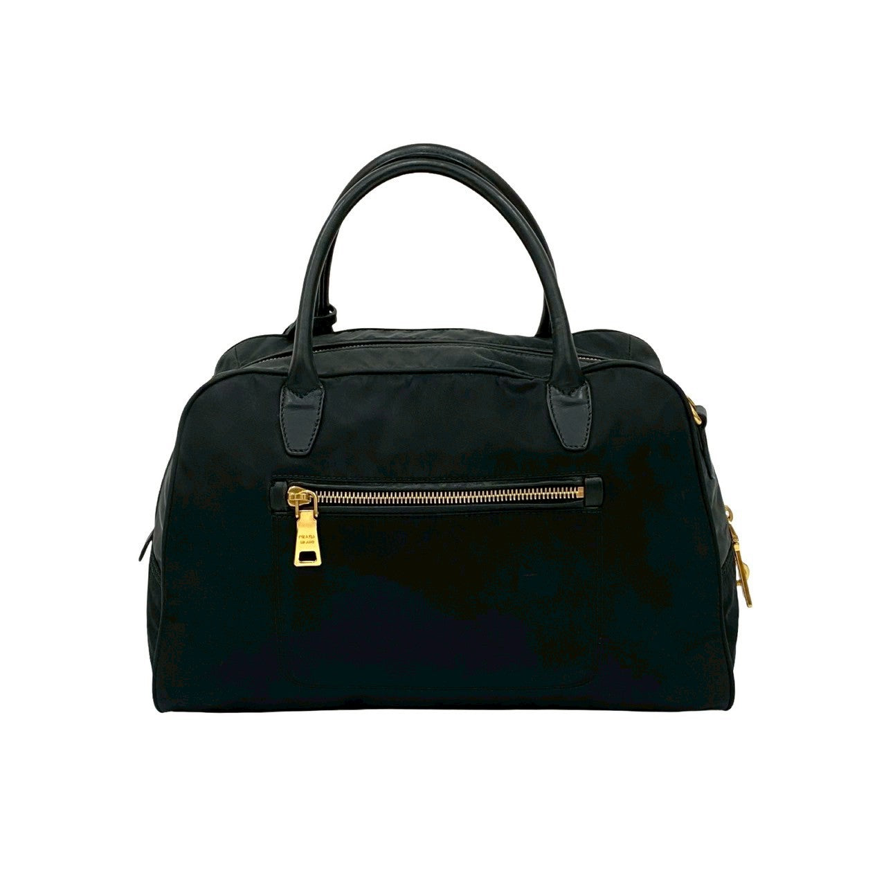 PRADA Handbag Nylon black