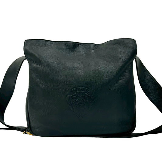 GUCCI Shoulder Bag leather Navy