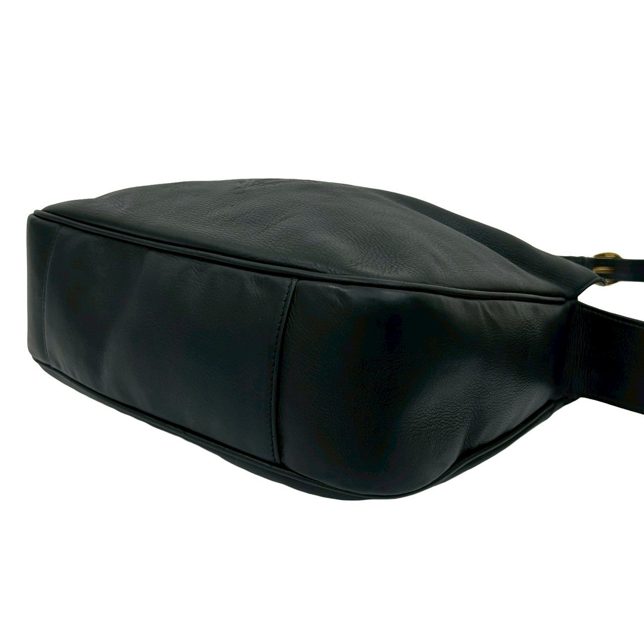 GUCCI Shoulder Bag leather Navy