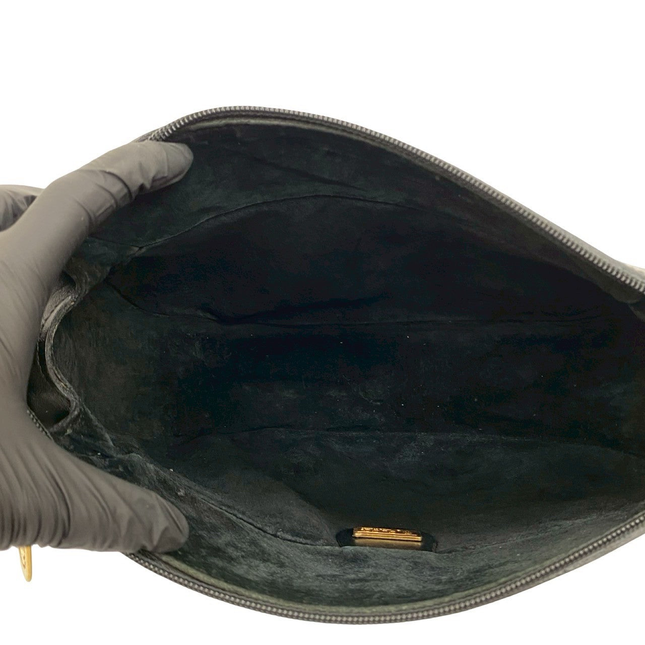 GUCCI Shoulder Bag leather black