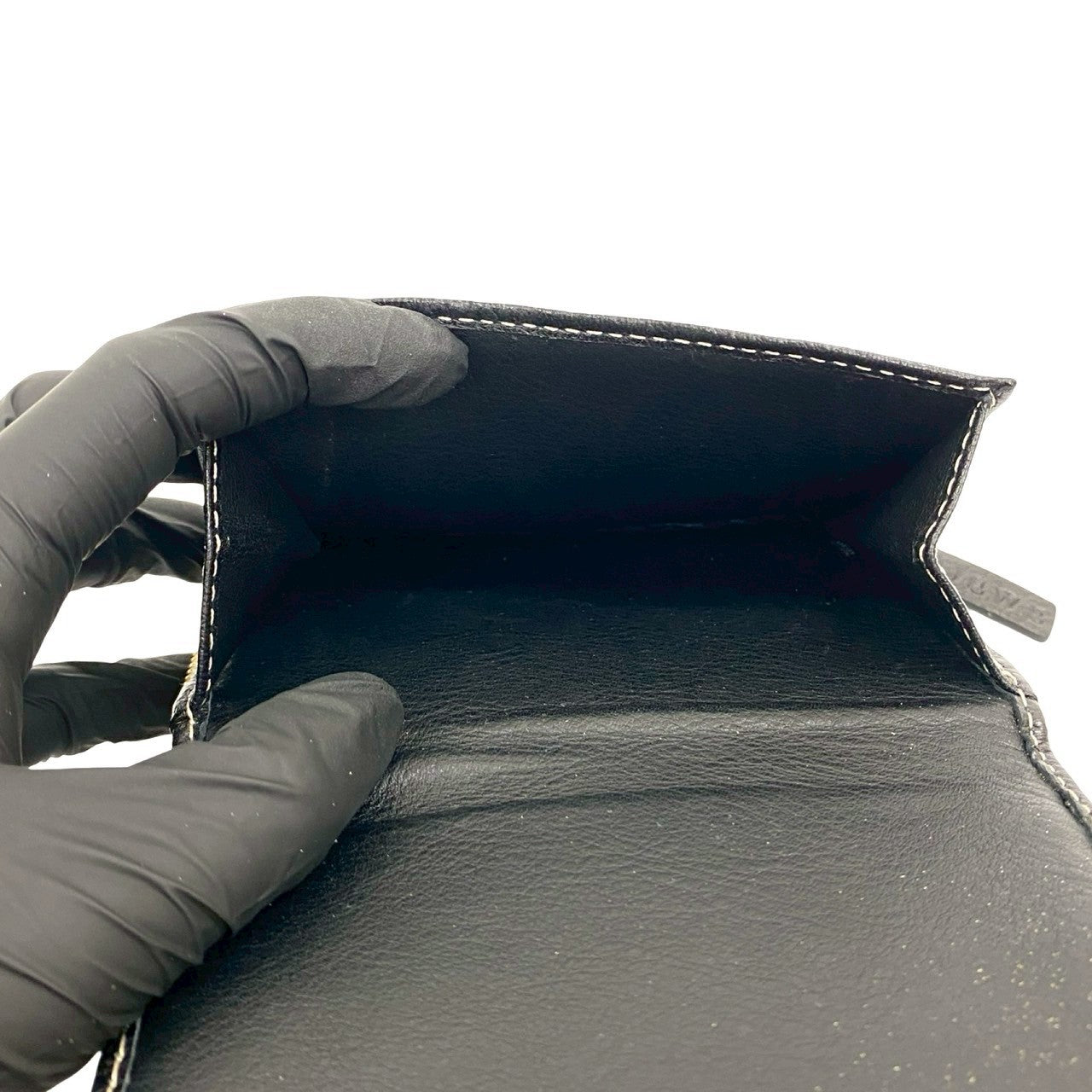LOEWE Bifold Wallet leather black