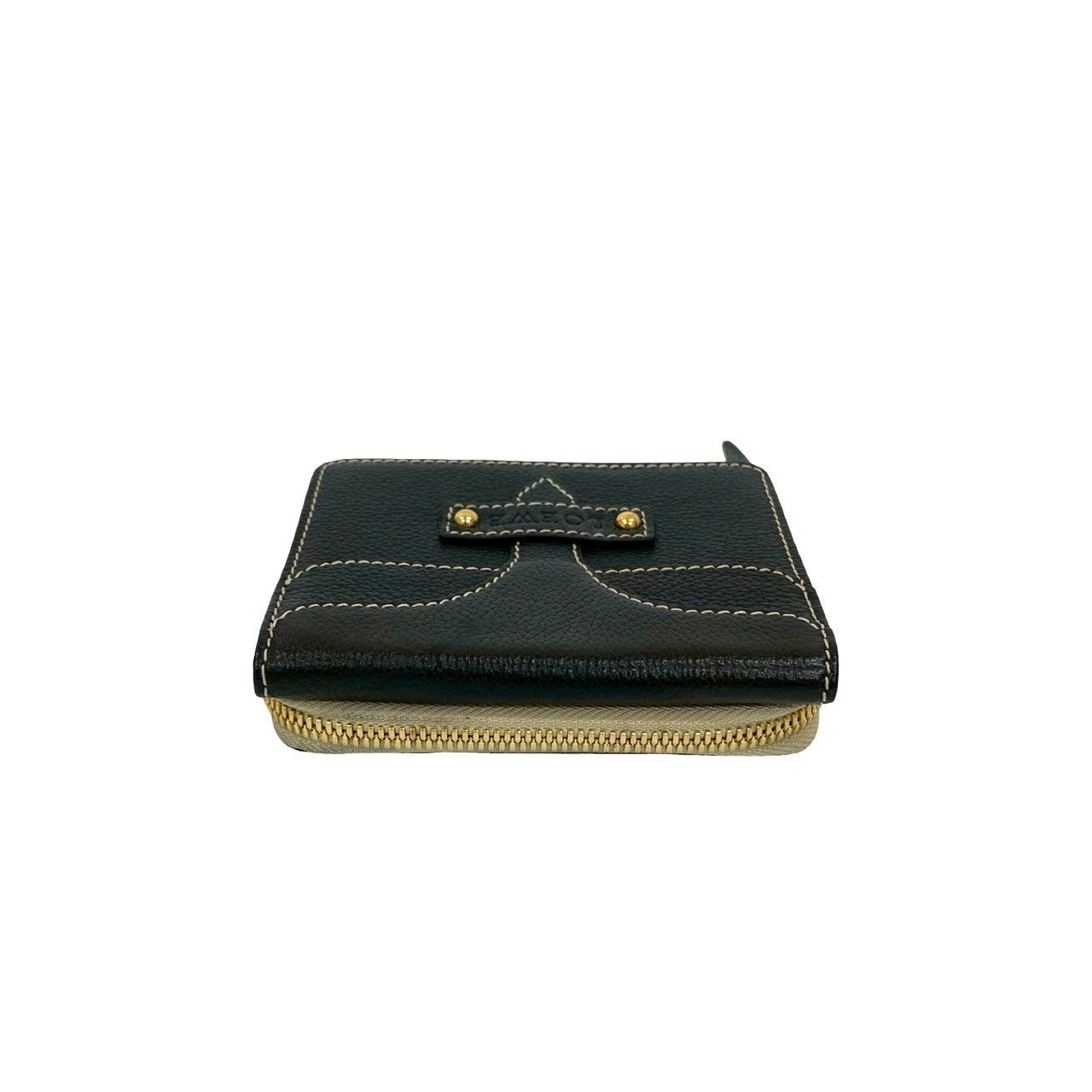 LOEWE Bifold Wallet leather black
