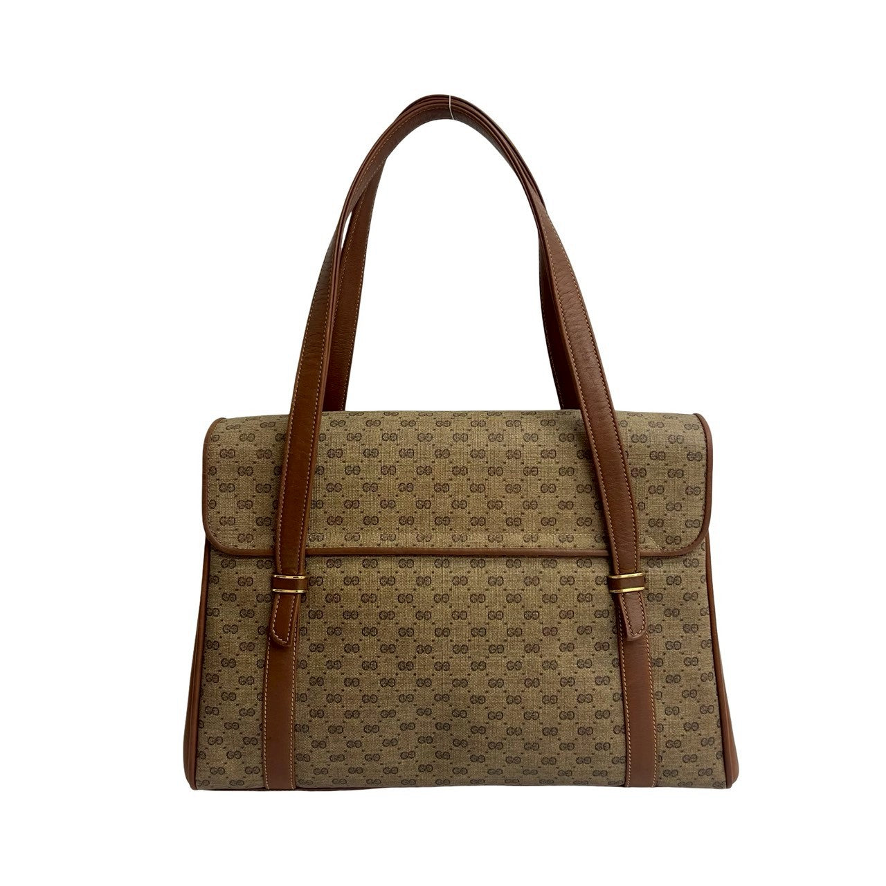 GUCCI Handbag leather Brown