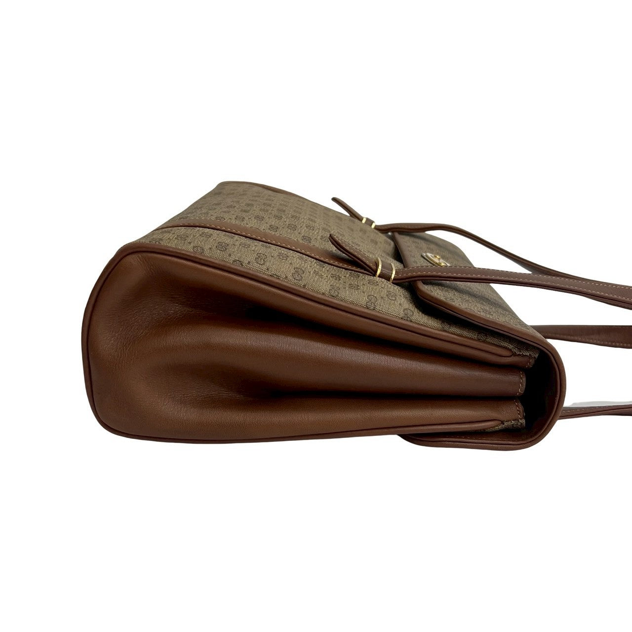 GUCCI Handbag leather Brown