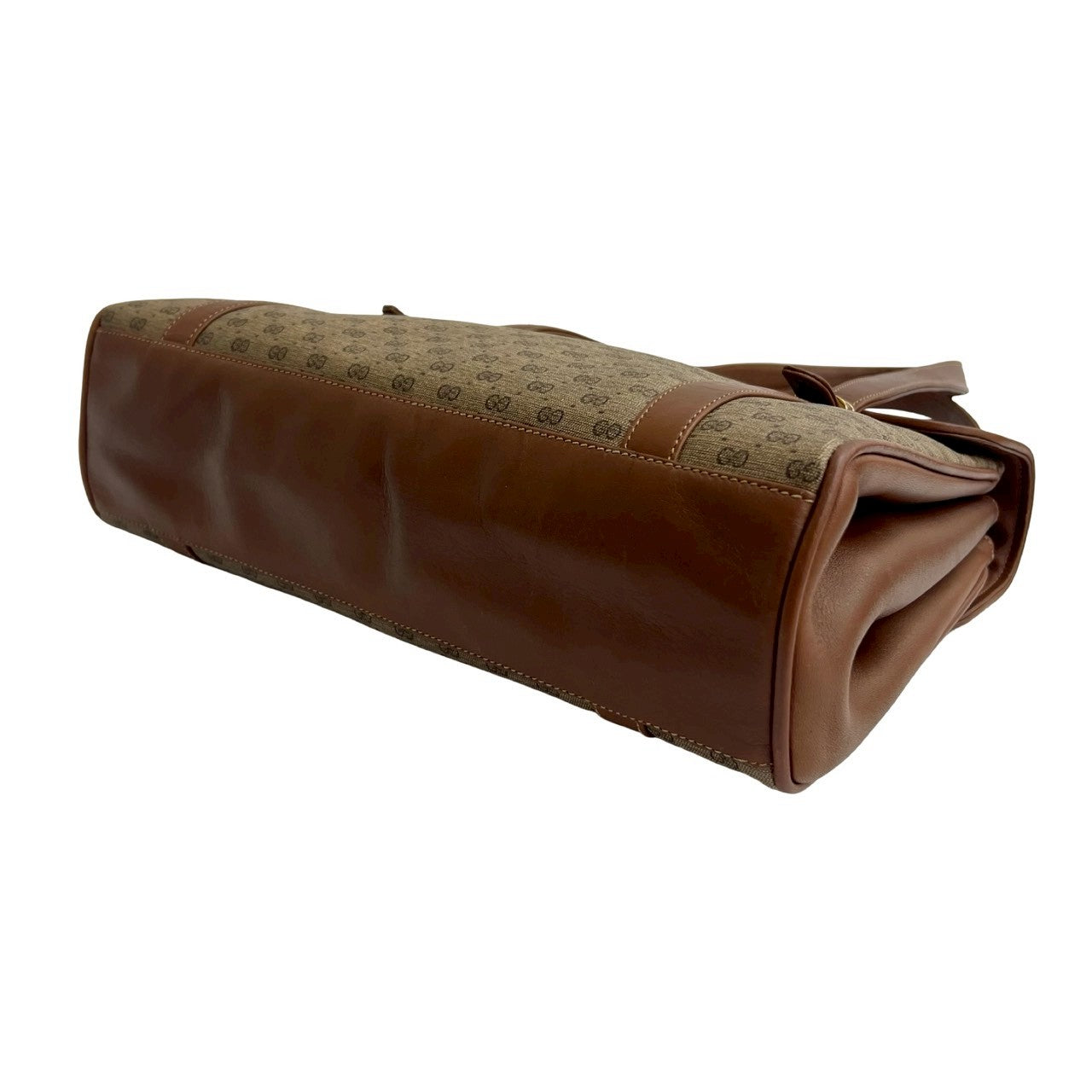 GUCCI Handbag leather Brown