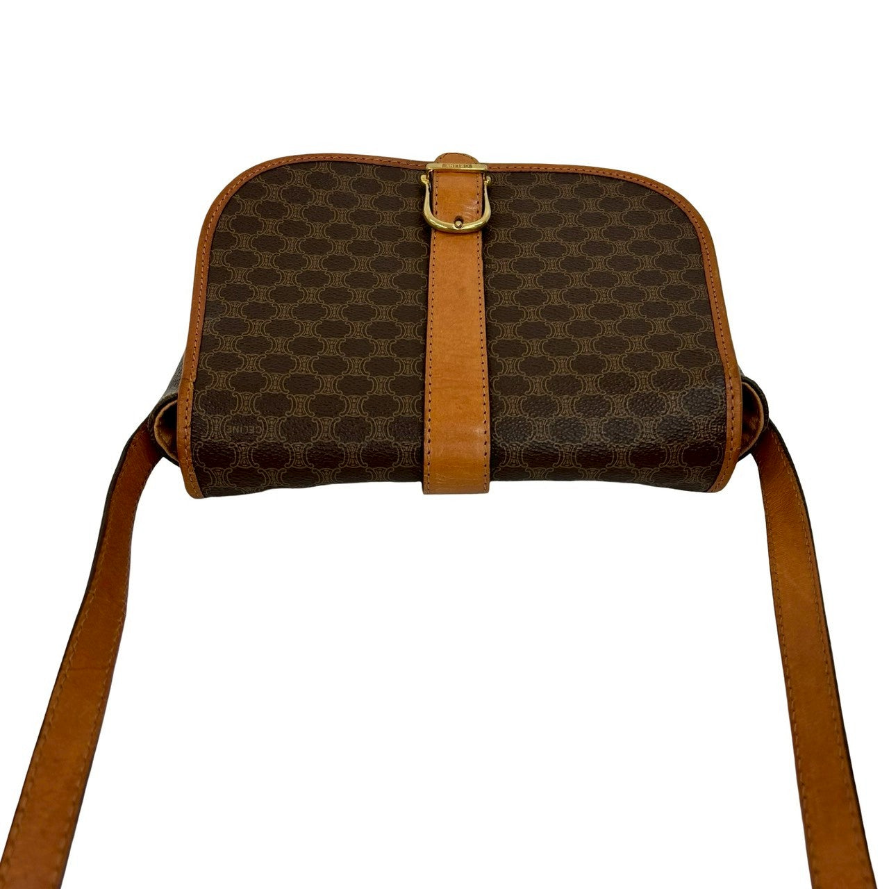 CELINE Shoulder Bag leather Brown