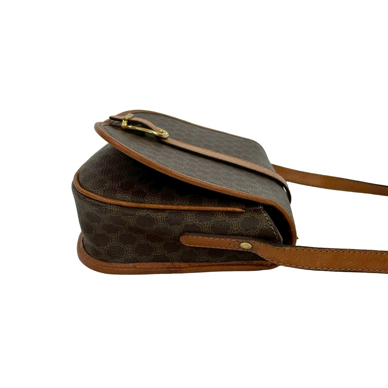 CELINE Shoulder Bag leather Brown