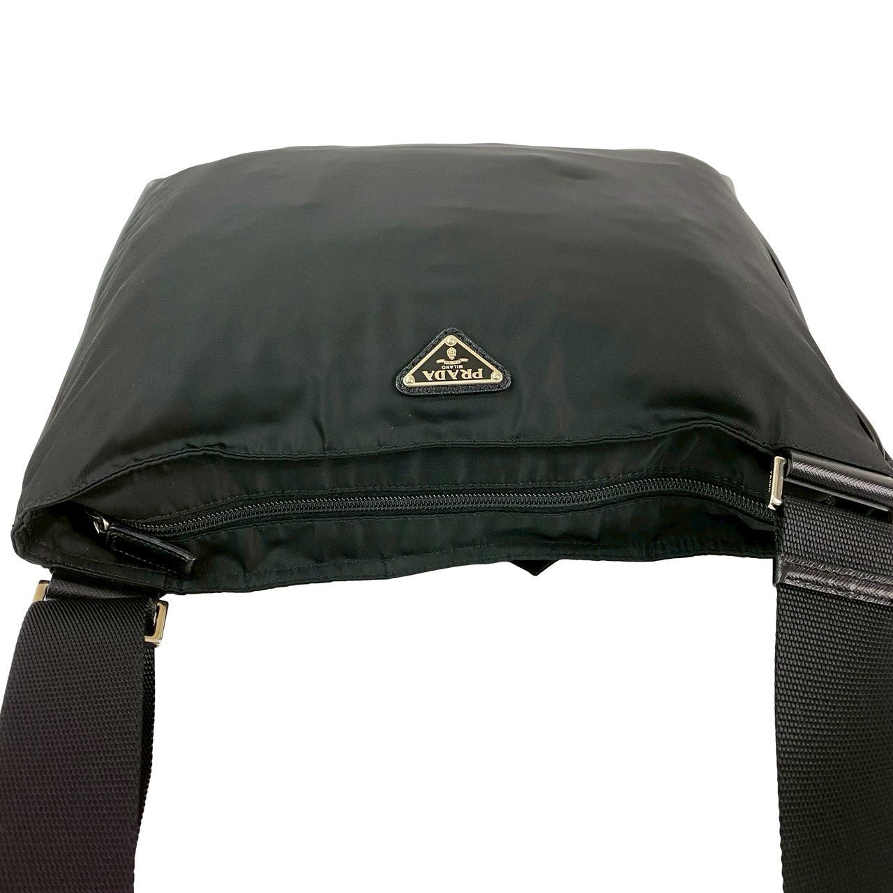 PRADA Shoulder Bag Nylon black