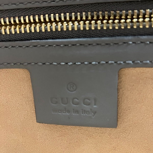GUCCI Handbag 459076 Bamboo gray 2WAY Bamboo Women Used Authentic