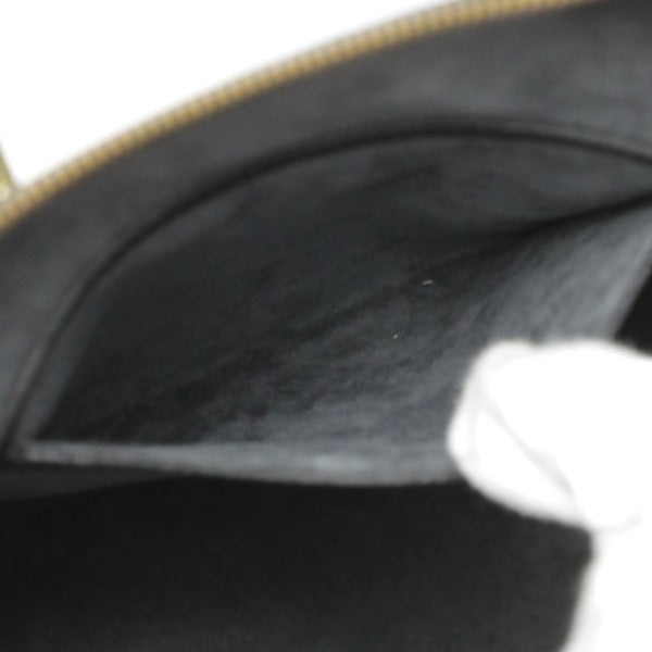 LOUIS VUITTON Handbag M52142 Epi Leather Noir Handbag Epi Alma Women Used Authentic
