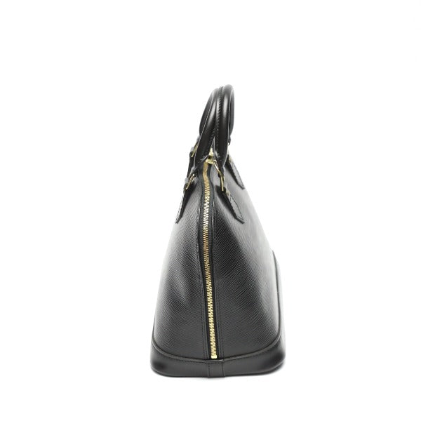 LOUIS VUITTON Handbag M52142 Epi Leather Noir Handbag Epi Alma Women Used Authentic