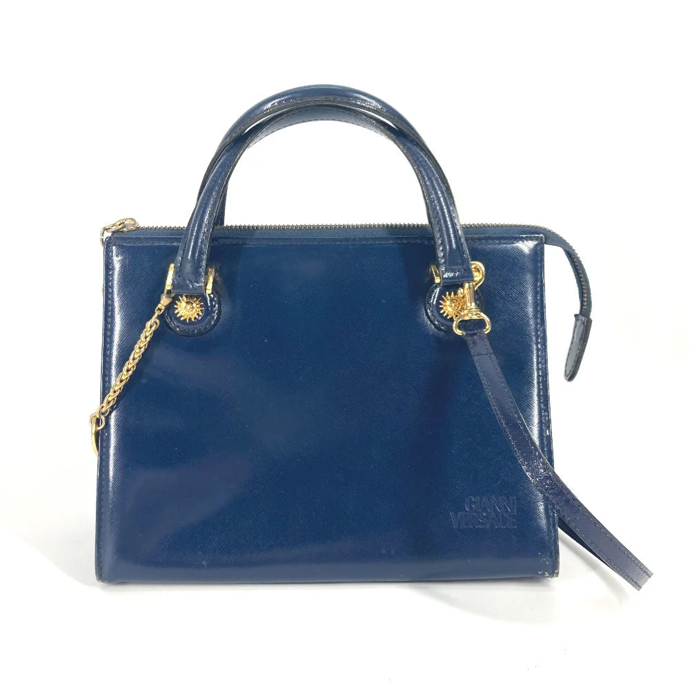 VERSACE Sunburst Two Way Handbag