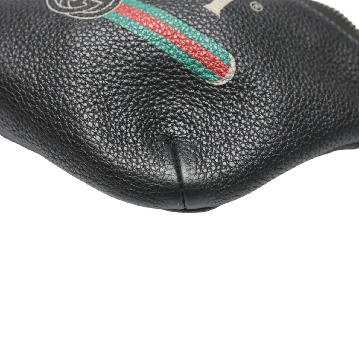 GUCCI Waist bag 527792 leather black Waist pouch unisex(Unisex) Used Authentic