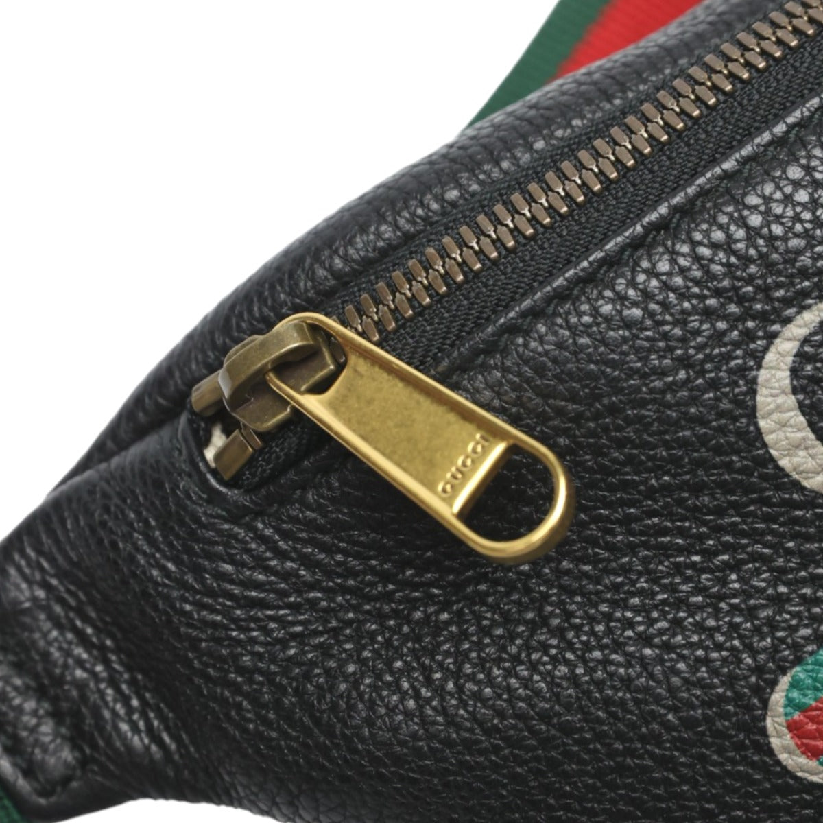 GUCCI Waist bag 527792 leather black Waist pouch unisex(Unisex) Used Authentic