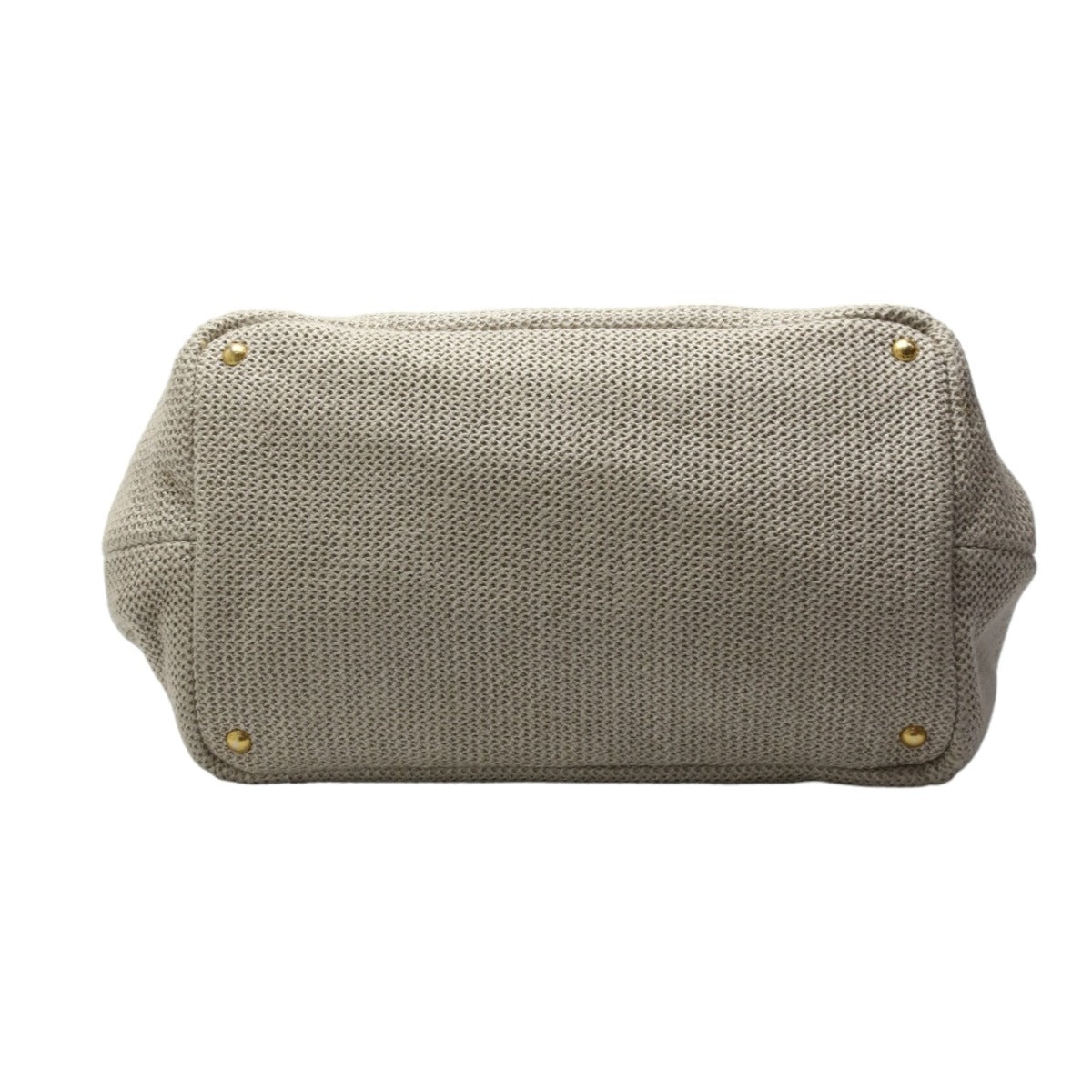 PRADA Tote Bag canvas beige 2WAY bag canvas Canapa Women Used Authentic