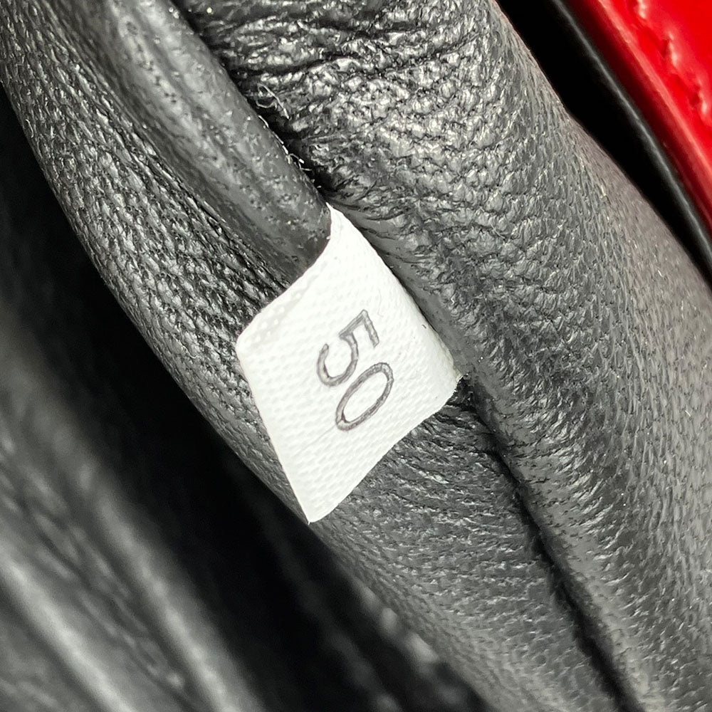 PRADA Handbag BN1670 Calfskin Red Women Used Authentic