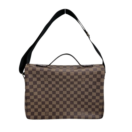 LOUIS VUITTON Shoulder Bag N42270 Damier canvas Brown 2WAY bag Damier Broadway unisex(Unisex) Used Authentic