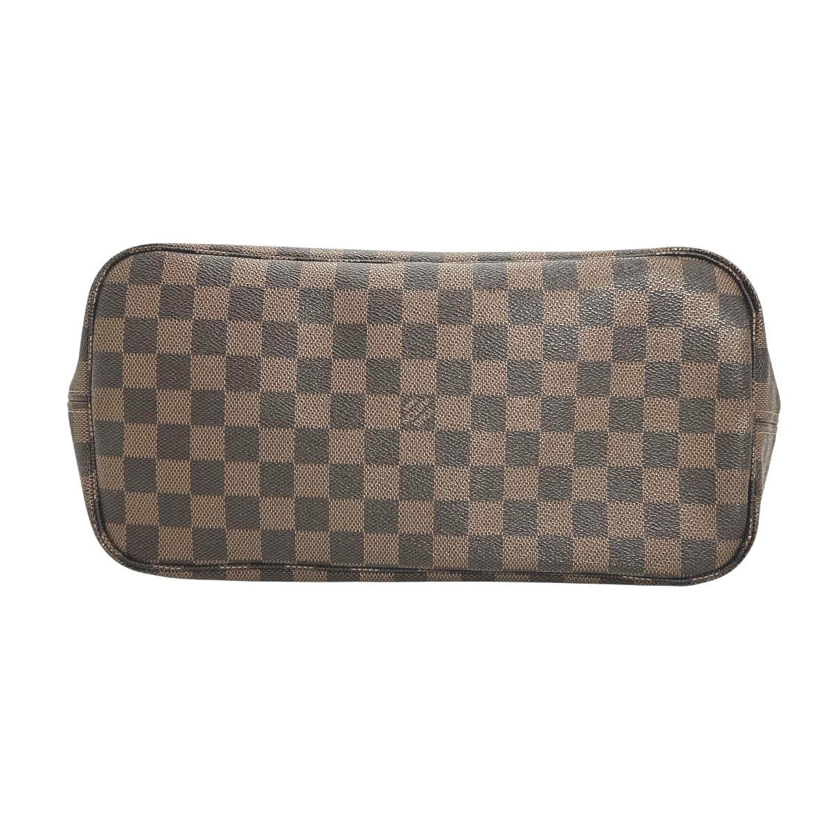 LOUIS VUITTON Tote Bag N51105 Damier canvas Brown lightweight Damier Neverfull MM Women Used Authentic