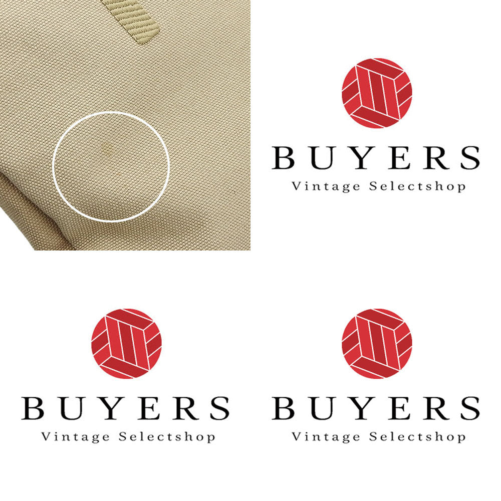 FENDI Backpack 7VZ057 Canvas, Leather beige Women Used Authentic