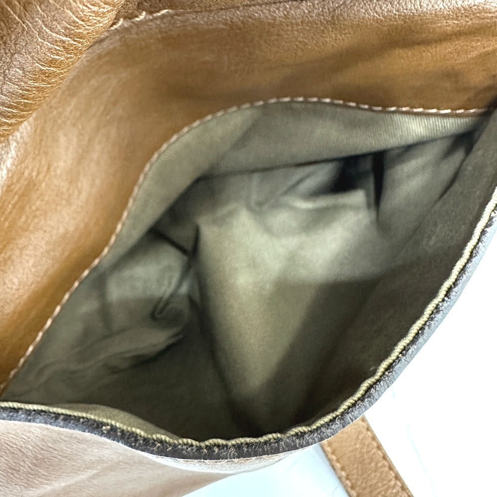 CELINE Handbag leather beige