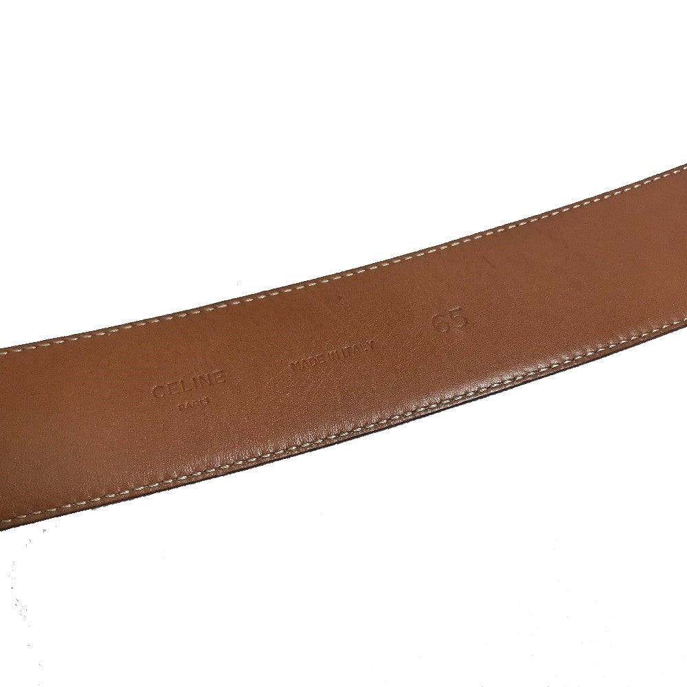 CELINE Waist bag PVC / Leather Brown Macadam Women 65 Used Authentic