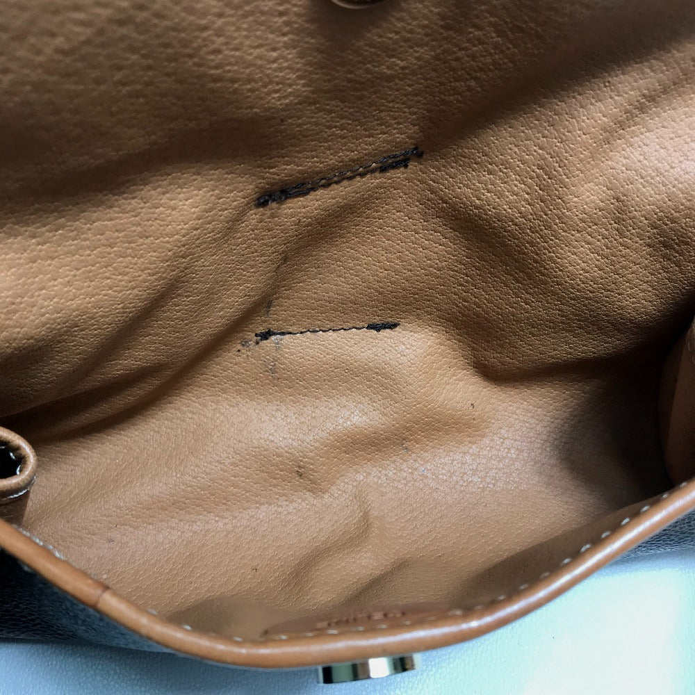 CELINE Waist bag PVC / Leather Brown Macadam Women 65 Used Authentic