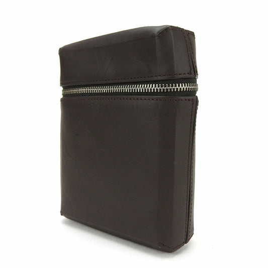 LOUIS VUITTON Pouch M46550 Monogram grass leather Brown Ray unisex(Unisex) Used Authentic