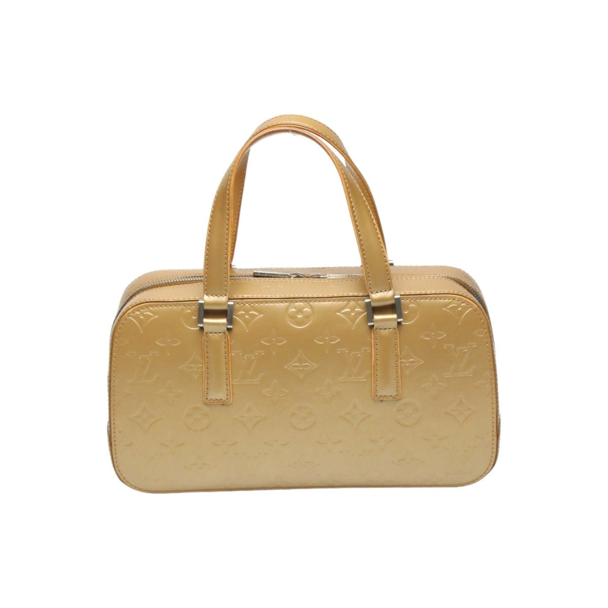 LOUIS VUITTON Handbag M55177 Monogram mat Matt gold Handbag Monogram mat Shelton Women Used Authentic