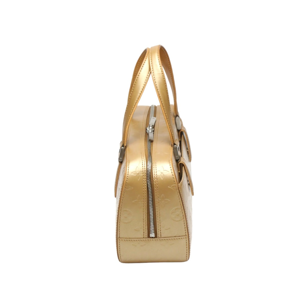 LOUIS VUITTON Handbag M55177 Monogram mat Matt gold Handbag Monogram mat Shelton Women Used Authentic