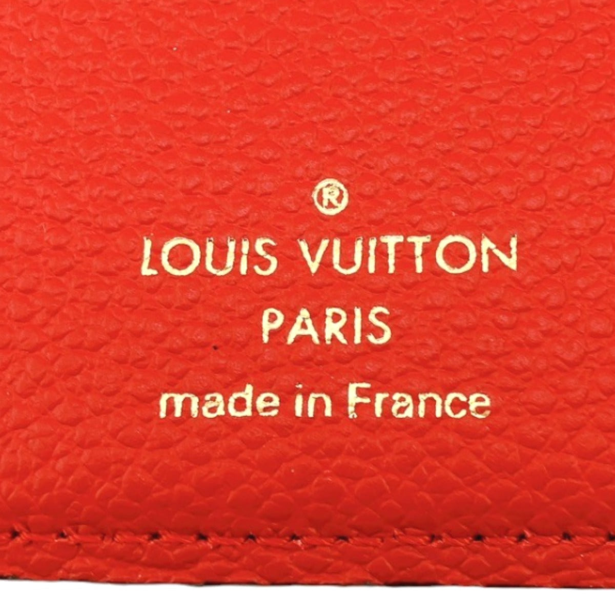 LOUIS VUITTON Tri-fold wallet M67478 Monogram canvas Red Monogram With Coin Pocket