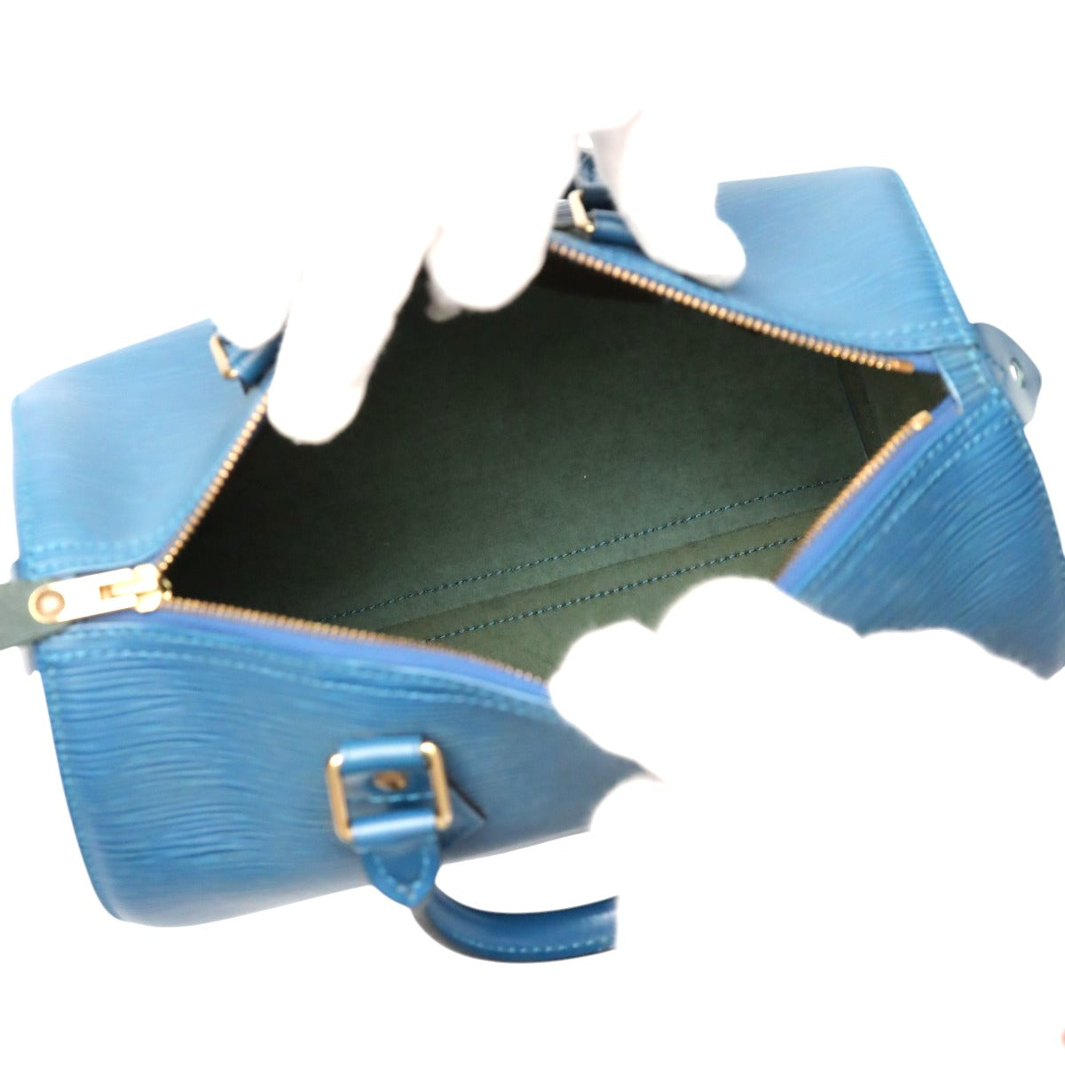 LOUIS VUITTON Handbag M5923G Epi Leather blue Epi Speedy
