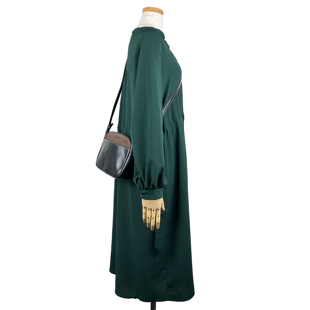 LOEWE Shoulder Bag leather black Velazquez