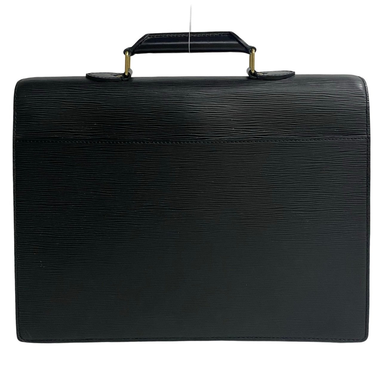 LOUIS VUITTON Business bag M54412 leather black Epi Cerviet ambassador mens Used Authentic