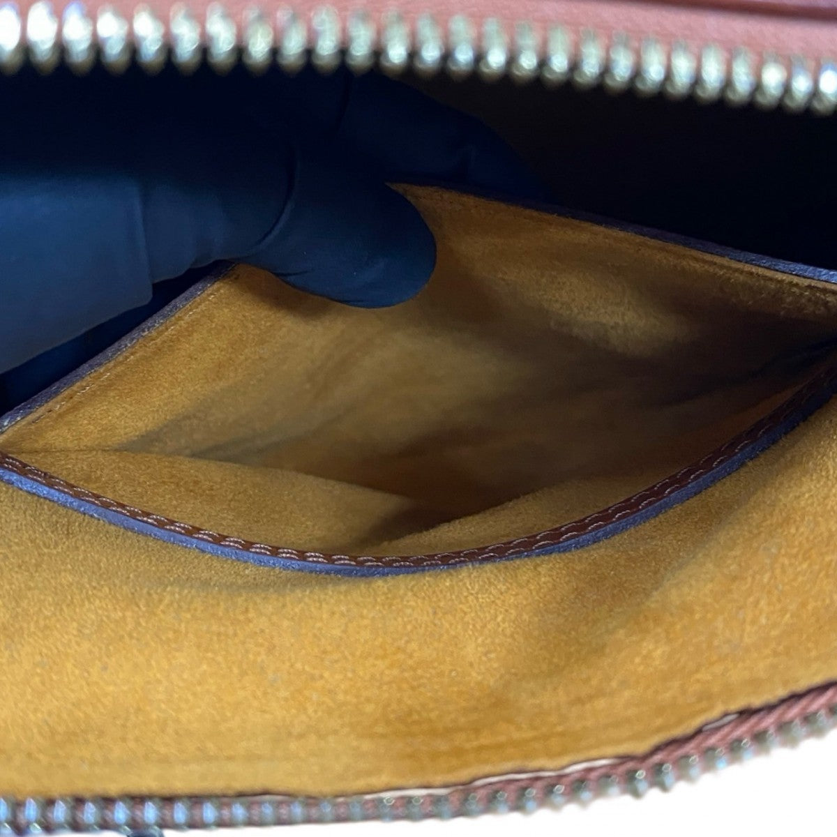 LOUIS VUITTON Handbag M52143 Epi Leather Brown Epi Alma