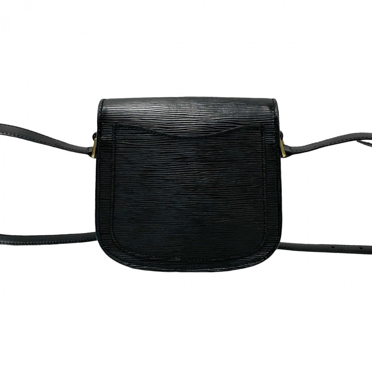 LOUIS VUITTON Shoulder Bag M52212 leather black Epi Mini Saint-Cloud