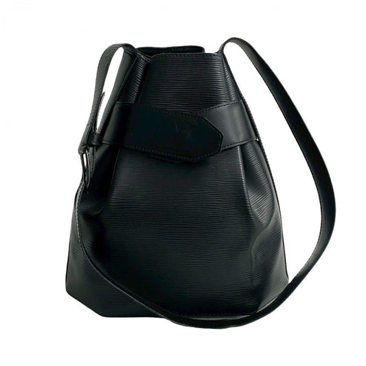 LOUIS VUITTON Shoulder Bag M80157 leather black Epi Sac De Paul PM Women Used Authentic