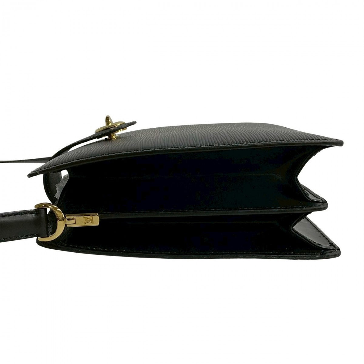 LOUIS VUITTON Shoulder Bag M52342 leather black Epi Capuchin Women Used Authentic