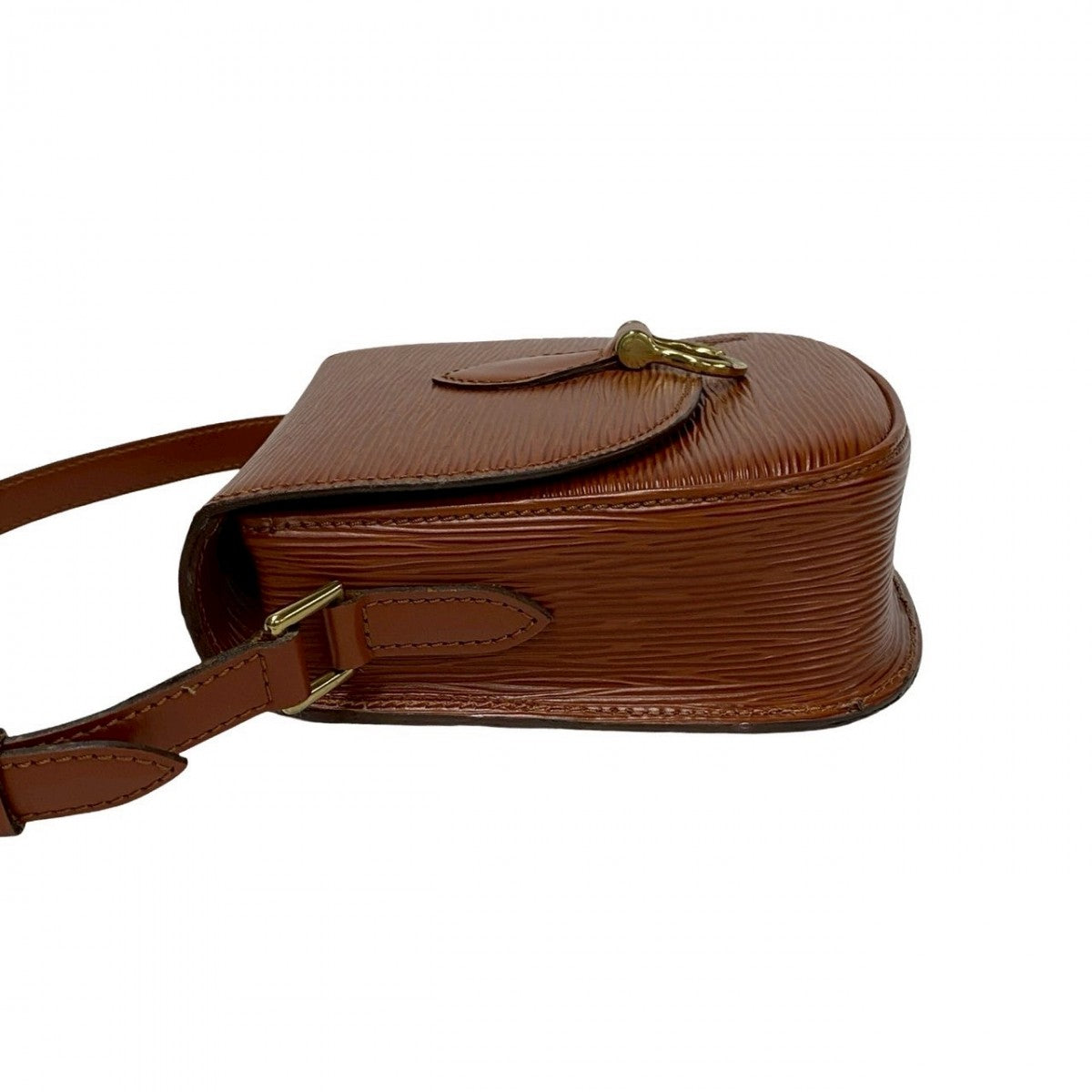 LOUIS VUITTON Shoulder Bag M52213 Epi Leather Brown Epi Mini Saint-Cloud