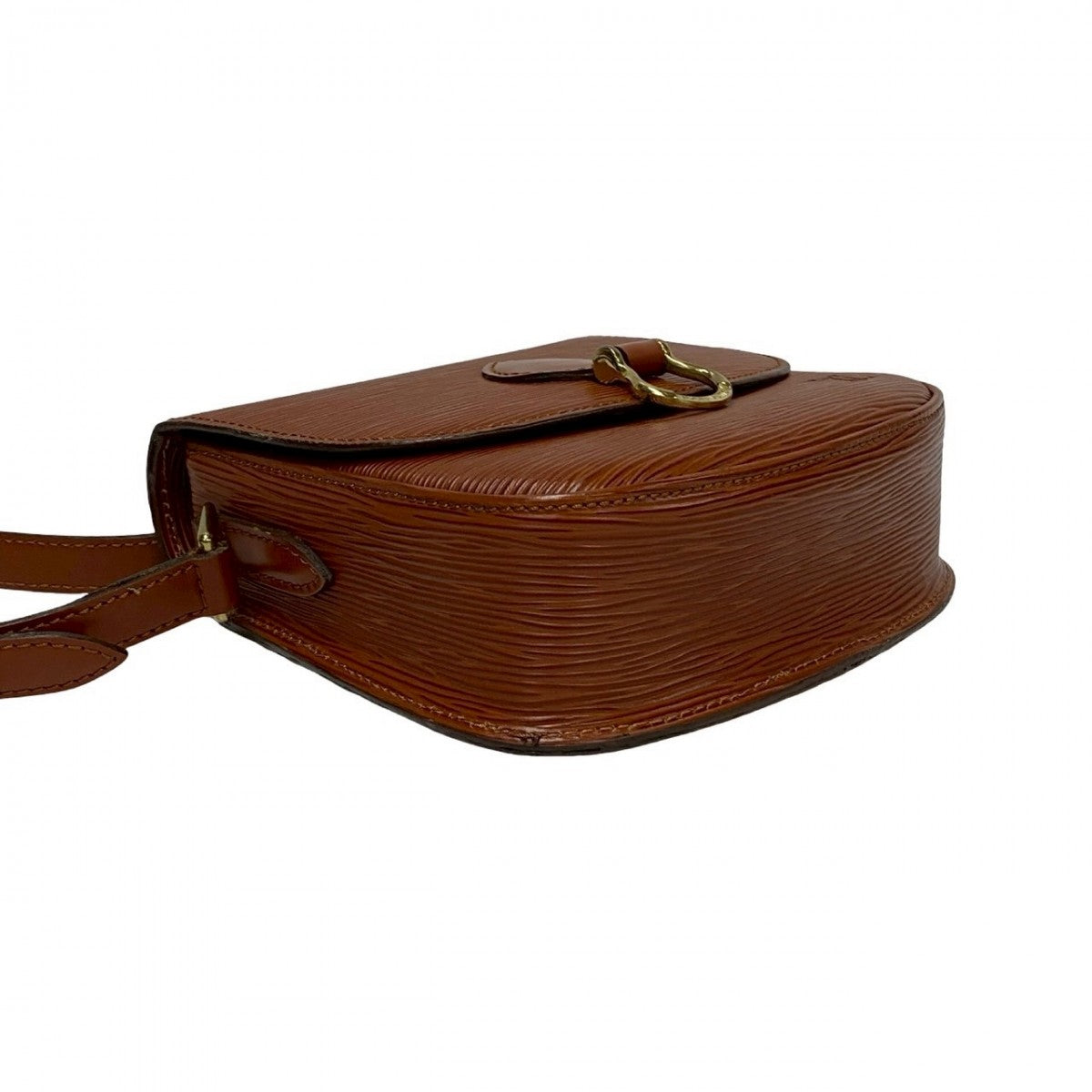 LOUIS VUITTON Shoulder Bag M52213 Epi Leather Brown Epi Mini Saint-Cloud