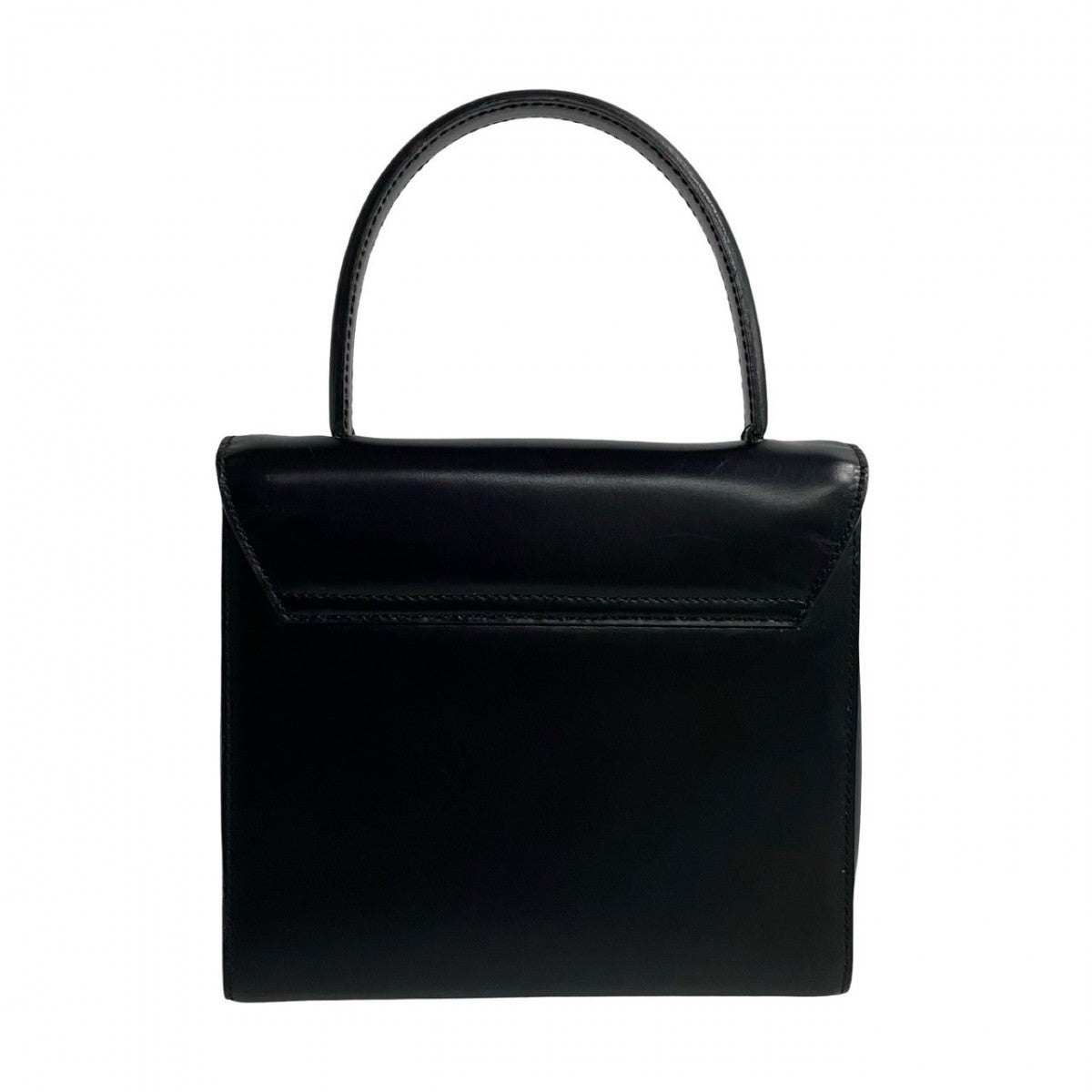 CELINE Handbag Calfskin, Leather black Star Ball Metal Women Used Authentic