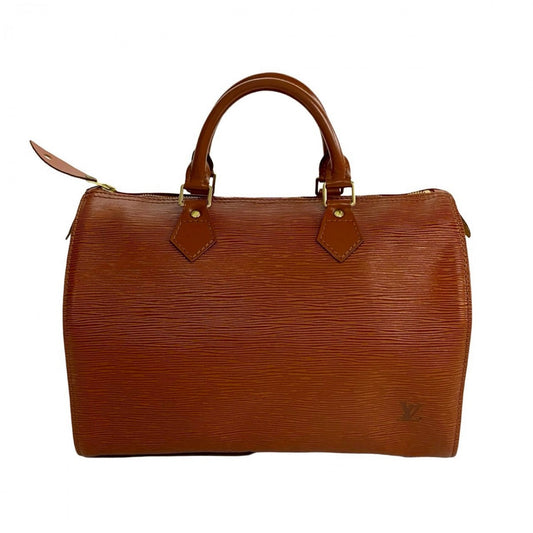 LOUIS VUITTON Handbag Epi Leather Brown Epi Speedy 30 Women(Unisex) Used Authentic