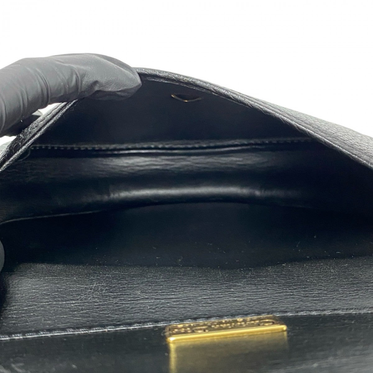 Dior Shoulder Bag leather black