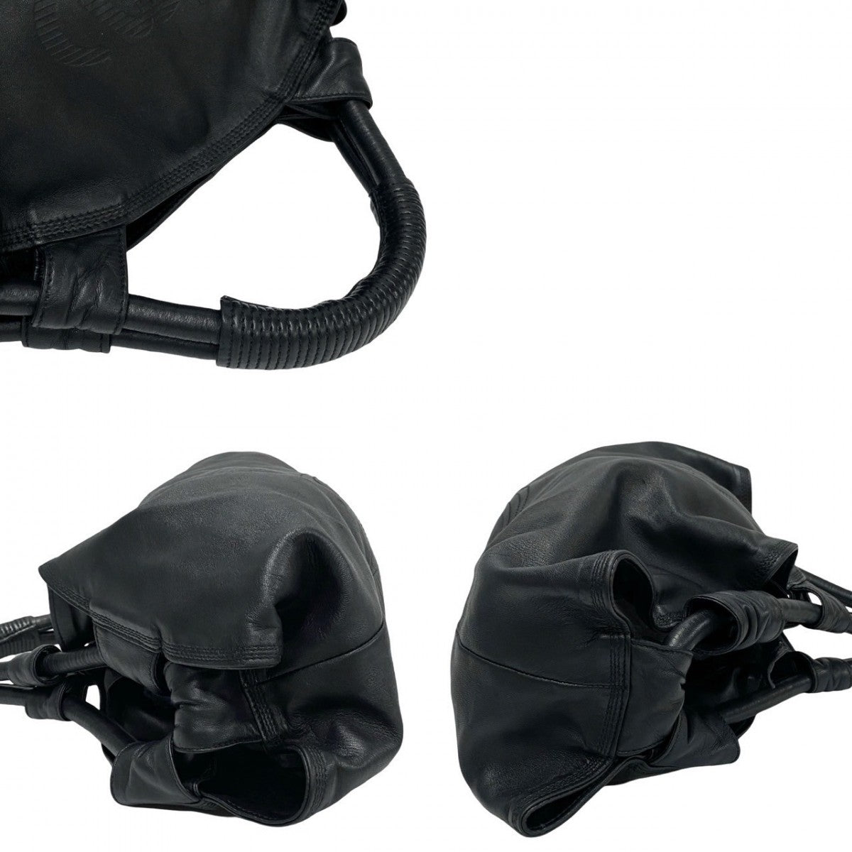 LOEWE Handbag leather black Nappa Aire
