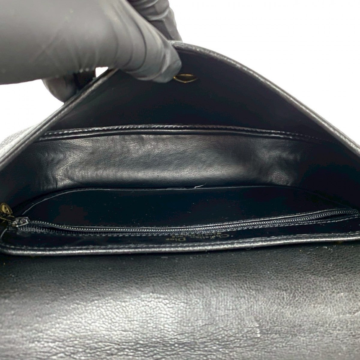 Dior Shoulder Bag leather black