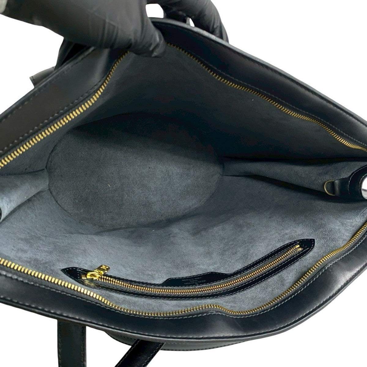 LOUIS VUITTON Tote Bag M52264 Epi Leather black Epi Sunjack shopping Women Used Authentic